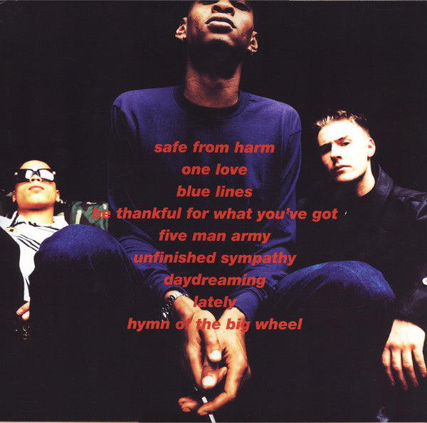 Massive Attack - Blue Lines (LP, Album, RE, 180)