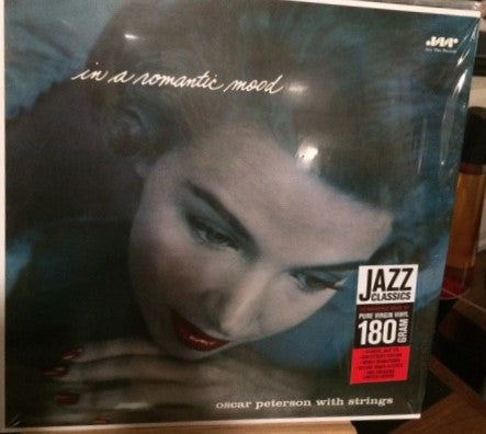 Oscar Peterson : In A Romantic Mood (Oscar Peterson With Strings) (LP, RE)