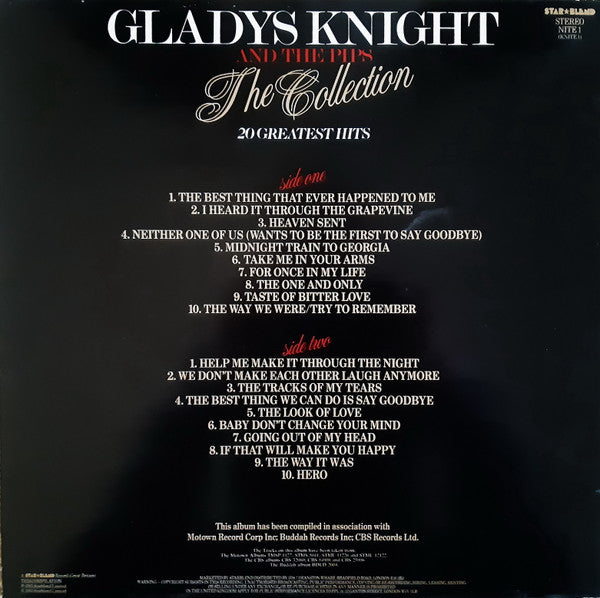 Gladys Knight And The Pips - The Collection - 20 Greatest Hits (LP, Comp)