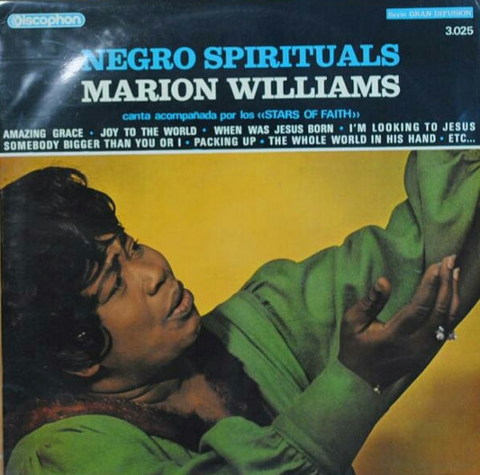 Marion Williams Canta Acompañada Por Los The Stars Of Faith : Negro Spirituals (LP, Album, Mono)