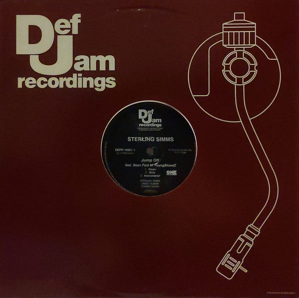 Sterling Simms - Jump Off (12", Promo)
