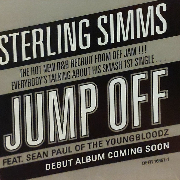 Sterling Simms - Jump Off (12", Promo)