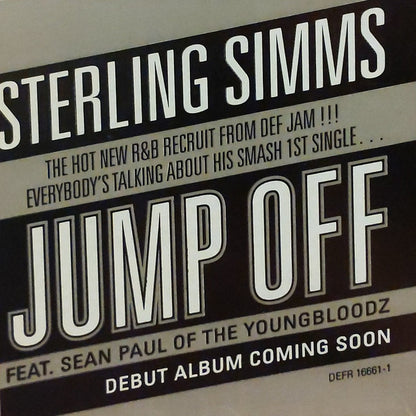 Sterling Simms - Jump Off (12", Promo)