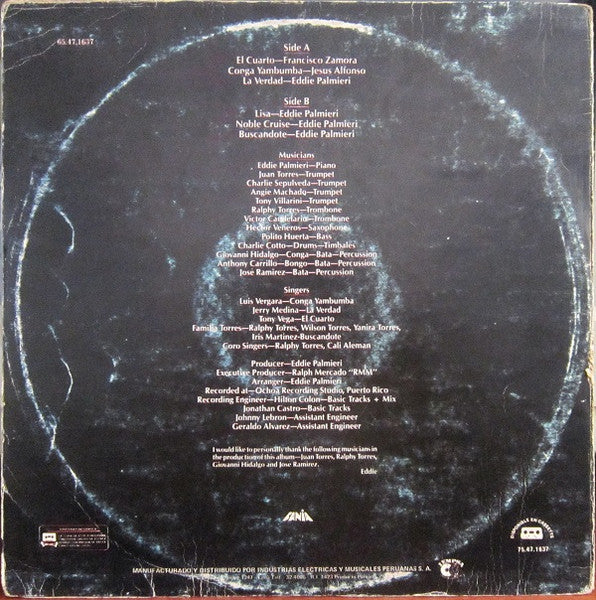 Eddie Palmieri - La Verdad - The Truth (LP, Album)
