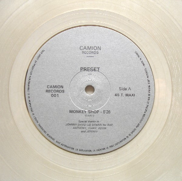 Preset  - Monkey Shop (12", Maxi, Tra)