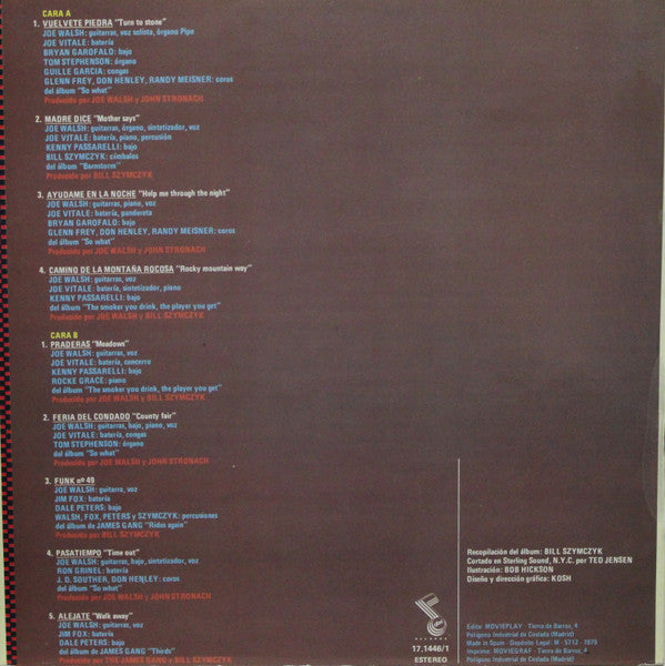 Joe Walsh : The Best Of Joe Walsh (LP, Comp, RE)