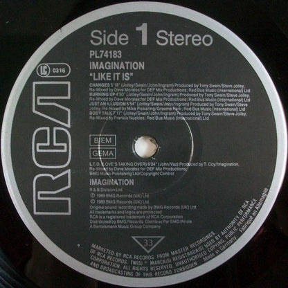 Imagination - Like It Is – Revised & Remixed Classics (LP, Comp)