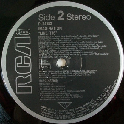 Imagination - Like It Is – Revised & Remixed Classics (LP, Comp)