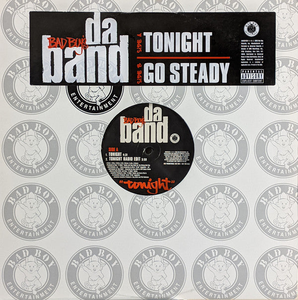 Da Band - Tonight / Go Steady (12", Promo)