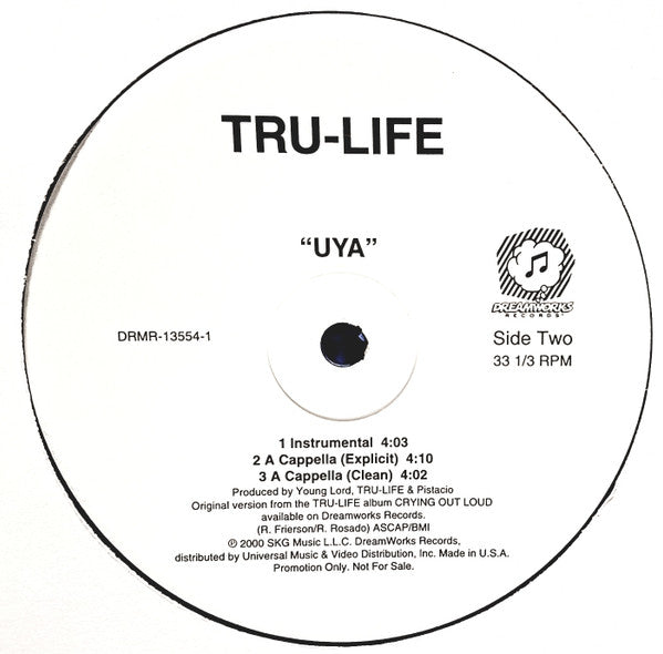 Tru-Life - Uya (12", Promo)