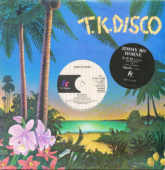 Jimmy "Bo" Horne : Is It In / Spank (12")