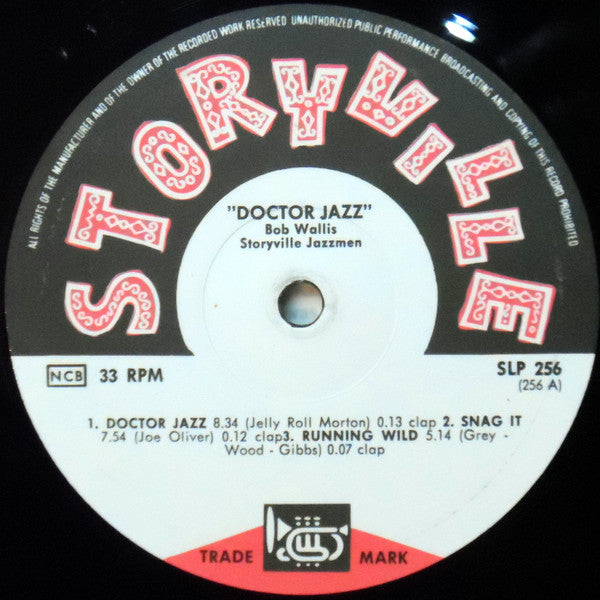 Bob Wallis - Doctor Jazz (LP, Album)
