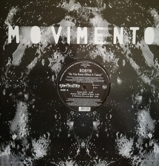 Robyn : Do You Know (What It Takes) (12")