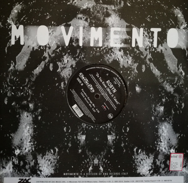 Robyn : Do You Know (What It Takes) (12")