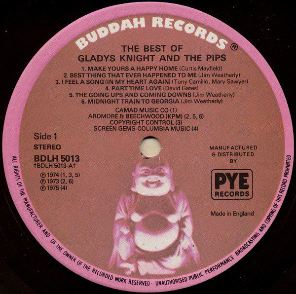 Gladys Knight & The Pips* : The Best Of Gladys Knight & The Pips (LP, Comp, Gat)