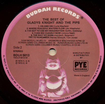 Gladys Knight & The Pips* : The Best Of Gladys Knight & The Pips (LP, Comp, Gat)