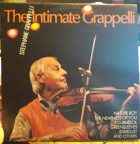 Stéphane Grappelli : The Intimate Grappelli (LP, Album, Comp, Num)