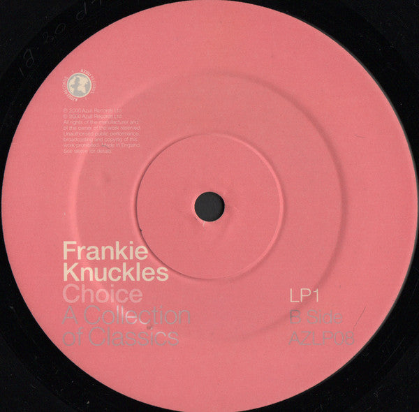 Frankie Knuckles - Choice - A Collection Of Classics (4xLP, Comp)