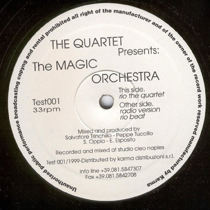 The Quartet  - The Magic Orchestra (12")