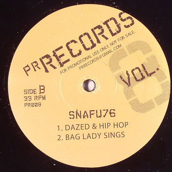 Snafu76 : Vol. 8 (12", Promo, Unofficial)