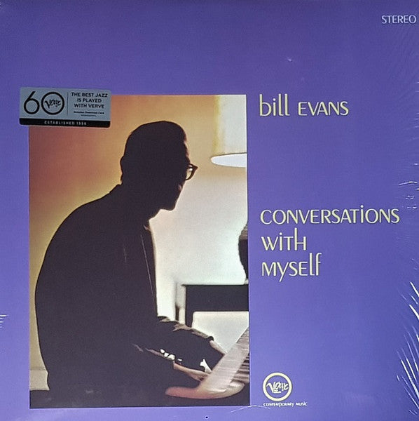 Bill Evans - Conversations With Myself (LP, Album, RE, RP)