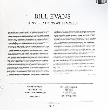 Bill Evans - Conversations With Myself (LP, Album, RE, RP)