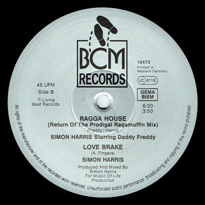 Simon Harris Starring Dina Carroll & Monte Luv : Don't Stop The Music (12")