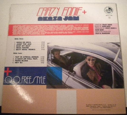 Crazy Eddie + Q.Q. Freestyle : Ibiza Jam (LP, Album)