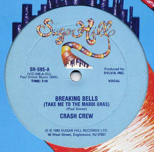 Crash Crew* - Breaking Bells (Take Me To The Mardi Gras) (12")