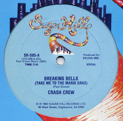 Crash Crew* - Breaking Bells (Take Me To The Mardi Gras) (12")