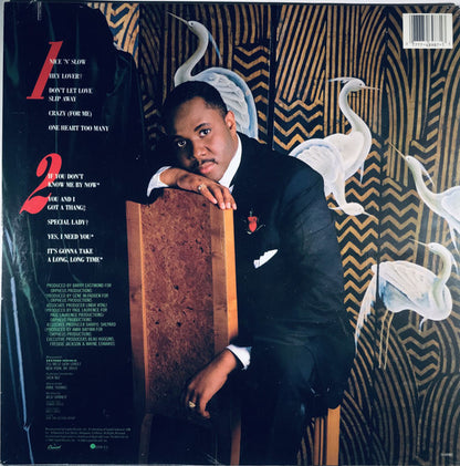 Freddie Jackson - Don't Let Love Slip Away (LP, Album)