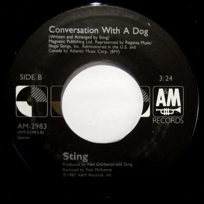 Sting : We'll Be Together (7", Single, Styrene, Car)