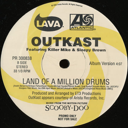 Outkast : Land Of A Million Drums (12", Promo)