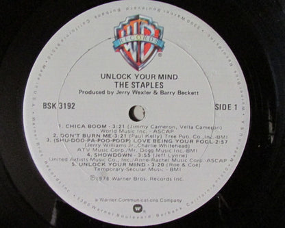 The Staples - Unlock Your Mind (LP, Album, Car)