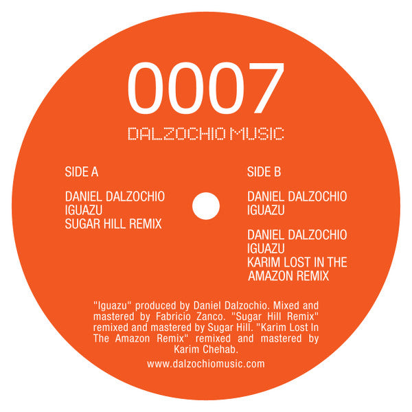 Daniel Dalzochio - Iguazu (12", EP)