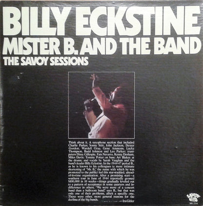 Billy Eckstine : Mister B. And The Band (2xLP, Comp, RE)