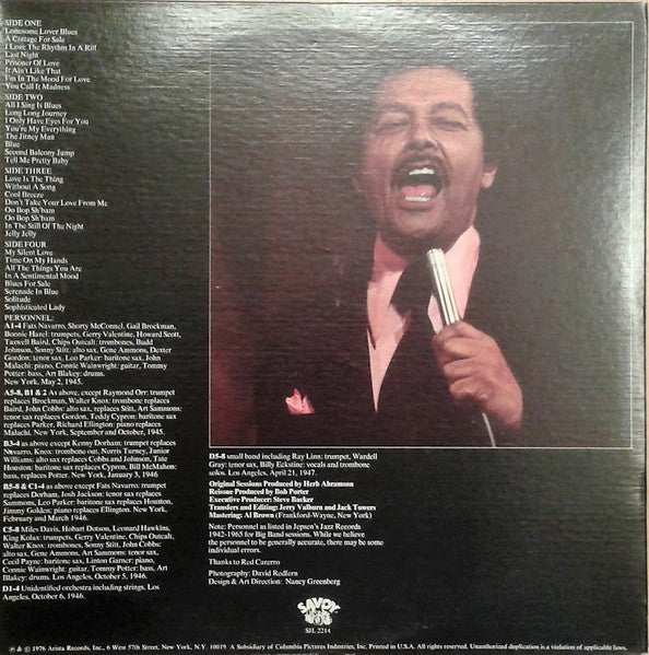 Billy Eckstine : Mister B. And The Band (2xLP, Comp, RE)