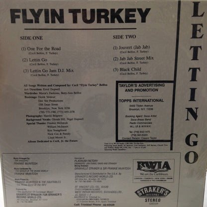 Flyin Turkey : Lettin Go (LP, Album)