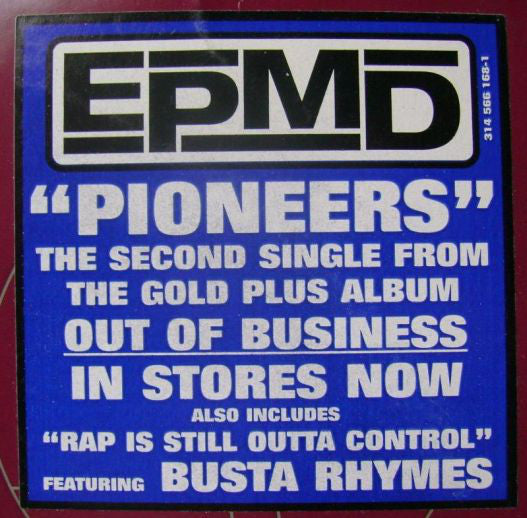 EPMD : Pioneers (12", Single)