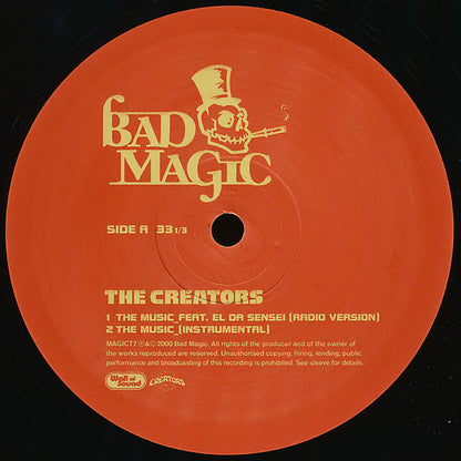 The Creators - The Music (12")