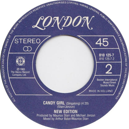 New Edition - Candy Girl (7")