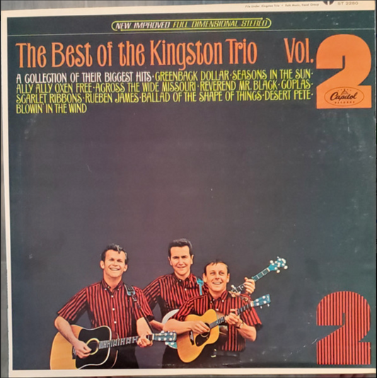 The Kingston Trio* - The Best Of The Kingston Trio Vol. 2 (LP, Comp, RE) (Mint (M))